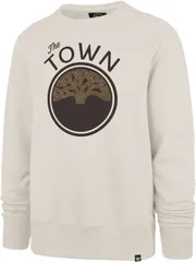 フォーティーセブン メンズ アウター パーカー・スウェット クルーネック シャツ 47 Mens Golden State Warriors Tan 2025 City Edition Pregame Crewneck Sweatshirt NoColor タ