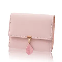 【新品】 [INNIFER] 三つ折り 財布 レディース ミニ財布 プレゼントに最適 小銭入れあり PUレザー 0