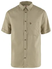 フェールラーベン メンズ トップス シャツ Fjallraven Mens Ovik Travel SShirt Sand Stone サンドのサムネイル