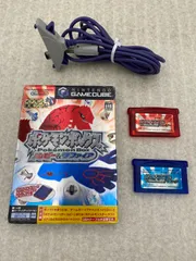 ポケモンボックス　ルビー&サファイア　ゲームキューブソフト＋ゲームボーイアドバンス（ルビー&サファイア）ソフト　２点