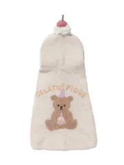 新品 [ジェラートピケ キャットアンドドッグ] CAT&DOG【Birthday】 スムーズィーケープ PAGG259137 ユニセックス大人 CRM L