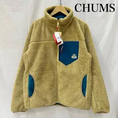チャムス ボンディングフリースジャケット Bonding Fleece Jacket CH04-1277 ベージュ メンズ L ISItems【USED】【古着】【中古】50154749