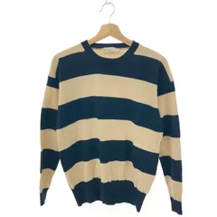 STELLA McCARTNEY ステラマッカートニー 長袖ボーダーニット サイズ:38 カシミヤウール/セーター    ブラック/ベージュ レディース / 243001004952のサムネイル