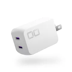 CIO NovaPort DUO? 45W USB-C 2ポート PD 急速充電器 [世界最小級 NovaIntelligence NovaEngine搭載] ACアダプター Type-C iPhone 17 / Air / 16 / 15 Android G