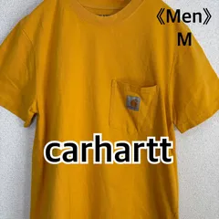Carhartt WIP ポケットTシャツ マスタード LOSE FIT 半袖 ワンポイント ワークT