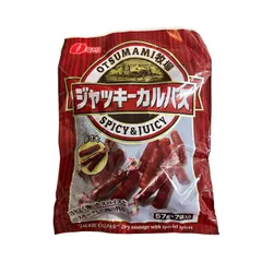 【賞味期限間近6月中セール】なとり「ジャッキーカルパス ドライソーセージ」大容量パック（399g：57g×7袋）のサムネイル