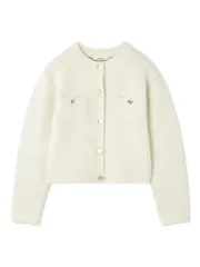 新品 [スナイデル] フォックスファーニットジャケット SWNJ244041 レディース IVR Free Size