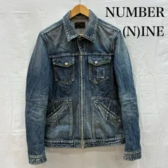 エヌエヌバイナンバーナイン ジップアップ ウォッシュド トラッカー デニムジャケット メンズ 3 ISItems【USED】【古着】【中古】50154861のサムネイル