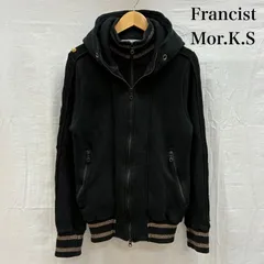 フランシストモークス ハート ウィング ラメ ダブル ジップ パーカー Y2K メンズ 3 ISItems【USED】【古着】【中古】50154862