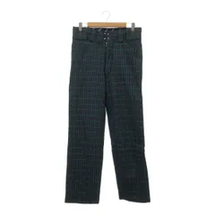 WHITE MOUNTAINEERING ホワイトマウンテニアリング 2010AW Wool Tattersole Wide Pants ウールチェックパンツ M 日本製のサムネイル
