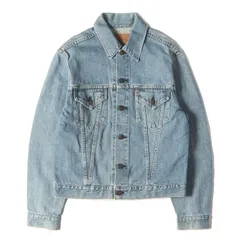 Levis リーバイス ジャケット サイズ:40 / 90s 71557 3rd Big E デニムジャケット / 日本製 Gジャン トラッカー / インディゴ / 90年代 ヴィンテージ 古着 / アウター ブルゾン 上着【メンズ】【中古】
