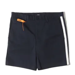 【新品】Theory セオリー パンツ サイズ:31 / 23SS サイドライン ストレッチ チノ ショート パンツ (Patton Plus 2 PD Zaine GW STR S 7 N0474213) / ネイビー 紺 / ボトムス ショーツ【メンズ】