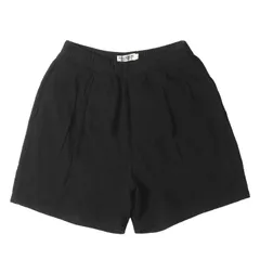 COOTIE クーティー パンツ サイズ:S / 22SS 今治パイル 2タック イージー ショーツ (2 Tuck Pile Easy Shorts) / ブラック 黒 / ボトムス ショートパンツ【メンズ】【中古】のサムネイル