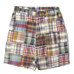 POLO Ralph Lauren ポロ ラルフローレン パンツ サイズ:30 / マドラスチェック パッチワーク ショーツ (PROSPECT SHORT) / マルチカラー / ボトムス ショートパンツ ズボン【メンズ】【中古】