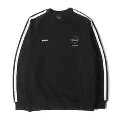 【新品】F.C.Real Bristol エフシーレアルブリストル Tシャツ サイズ:S / 25SS トレーニング トラック ジャージ クルーネック トップ (TRAINING TRACK CREWNECK TOP) / ブラック 黒 / トップスのサムネイル
