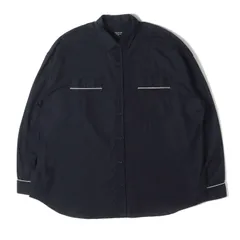 FEAR OF GOD フィアオブゴッド コットンツイル オーバーサイズ ボタンシャツ(FIFTH COLLECTION) ネイビーLのサムネイル