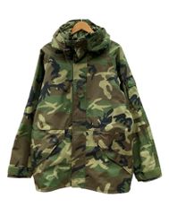 ミリタリー Military ECWCS PARKA COLD WEATHER CAMOUFLAGE エクワックス パーカー テニアー インダストリーズ ダブルジップ 緑 サイズM-L ジャケット カモフラージュ・迷彩 マルチカラー 104MT-2861
