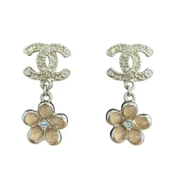 ♪CHANEL シャネル A18 ピアス フラワーモチーフ