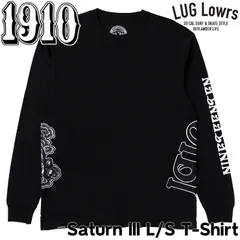 1910 ナインティーンテン Saturn III L/S T-Shirt ロンT メンズ 長袖Tシャツ グラフィックT ストリート MS126259 BLACK 26SP 日本代理店正規品