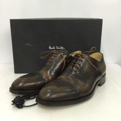 現行品 ポールスミス Paul Smith トランプソール レザーシューズ 黒6