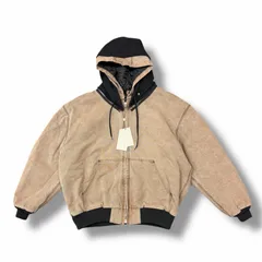 参考上代88000円 未使用 N.HOOLYWOOD 25AW REMAKE HOODIE BLOUSON リメイクフーディーブルゾン ジャケット エヌハリウッド 2252-BL70-038 ブラウン 40 （10717M）のサムネイル