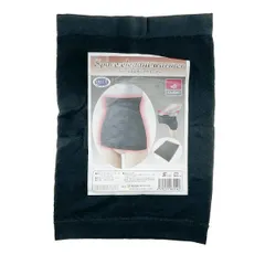 腹巻き 防寒 スペースエレガントウォーマー  吸汗速乾 保湿 冷え防止 アウトラスト(R)  日本製 花柄 ブラック 冬