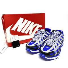【新古品】 Nike ナイキ P-6000 Racer Blue/Black/Flat Silver/White CD6404-400 28cm スニーカー シューズ 箱有 3 【津山店】
