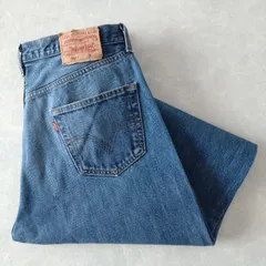 ■古着 Levi's ユーロリーバイス 501ジーンズ デニムパンツ STRAIGHT FIT 14年製 実寸W36L30【L5720】