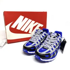 【新古品】 Nike ナイキ P-6000 Racer Blue/Black/Flat Silver/White CD6404-400 27cm スニーカー シューズ 箱有 1 【津山店】