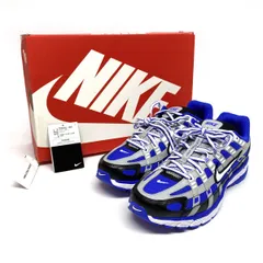 【新古品】 Nike ナイキ P-6000 Racer Blue/Black/Flat Silver/White CD6404-400 27cm スニーカー シューズ 箱有 3 【津山店】