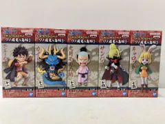 【内袋未開封】 [全5種セット]バンプレスト ワンピース　WCF -ワノ国鬼ヶ島編3-