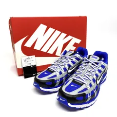 【新古品】 Nike ナイキ P-6000 Racer Blue/Black/Flat Silver/White CD6404-400 27cm スニーカー シューズ 箱有 4 【津山店】
