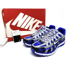 【新古品】 Nike ナイキ P-6000 Racer Blue/Black/Flat Silver/White CD6404-400 27.5cm スニーカー シューズ 箱有 1 【津山店】