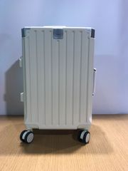 キャリーケース 機内持ち込みサイズ ホワイト 子供乗せ(ノリッコ