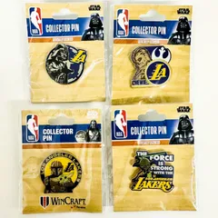 Lakers × StarWars コラボピンズ4種セット【新品・未開封】 Lakers × StarWars コラボピンズ4種セット ロサンゼルス・レイカーズ
