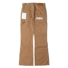 【美品】OFF-WHITE オフホワイト パンツ サイズ:L / 22AW ダブルニー ダック カーペンター フレア パンツ / ブラウン / ボトムス ズボン / イタリア製【メンズ】【中古】のサムネイル