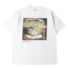 dead stock】サルバドール・ダリ アート Tシャツ Lサイズ ホワイト