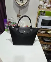 ロンシャン ブラック トートバッグ レディース バッグ