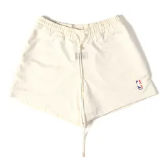 【美品】FEAR OF GOD フィアオブゴッド パンツ サイズ:M / 20AW NIKE NBA メッシュ バスケショーツ (NRG W BASKETBALLS SHORT) / ライトクリーム / ボトムス ショートパンツ / コラボ【メンズ】【中古】のサムネイル