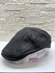 S00277｜SCHOTT｜ショット｜キャスケット｜レザーキャスケット｜ラムレザー｜sheepskin｜ブラック｜black｜日本製｜メンズ｜アメカジ｜レザー帽子｜バイカー｜ワーク｜Y2K｜90S｜古着｜USA古着｜ヴィンテージ｜ストリート｜バイクスタイル｜