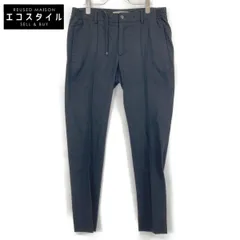 giab's ARCHIVIO ジャブスアルキヴィオ A7072U ﾌﾞﾗｯｸ MASACCIO M1 ｳｫｯｼｬﾌﾞﾙ ｳｰﾙ ﾉｰﾌﾟﾘｰﾂ ﾘﾗｯｸｽ ﾊﾟﾝﾂ 46