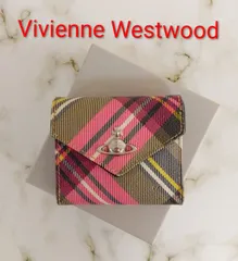 AQQ20 ヴィヴィアンウエストウッド 極美品 オーブ コンパクトウォレット 3つ折り財布 箱付き