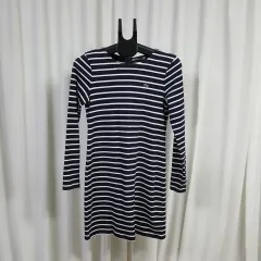 ラコステ レディース ボーダー柄 ONE PIECE 38