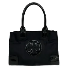 TORY BURCH(トリーバーチ) トートバッグ - 黒 レザー