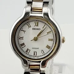 SEIKO 4N21-0820 セイコー LUCENT ルーセント　クォーツ　レディース　腕時計 稼働品 電池交換済【B48】