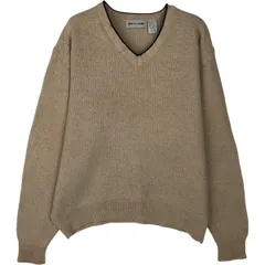 古着 ピエールカルダン Pierre Cardin Vネック コットンニットセーター メンズL相当/eaa618580のサムネイル