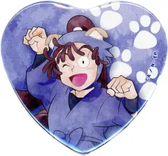 【中古】バッジ・ピンズ 尾浜勘右衛門 「忍たま乱太郎 in ナンジャタウン ～幻の餃子を入手せよの段～ ハート缶バッジコレクション【壱】」