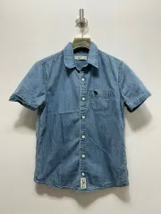 アバクロンビー レディース 半袖 デニム シャツ S