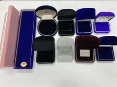 ジュエリーケース 10点セット 空き箱 送料込み 保存やハンドメイドなどに♪ 8610YY