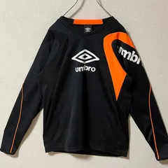 【良品】 umbro アンブロ ビッグロゴ プラクティスシャツ メンズ M
